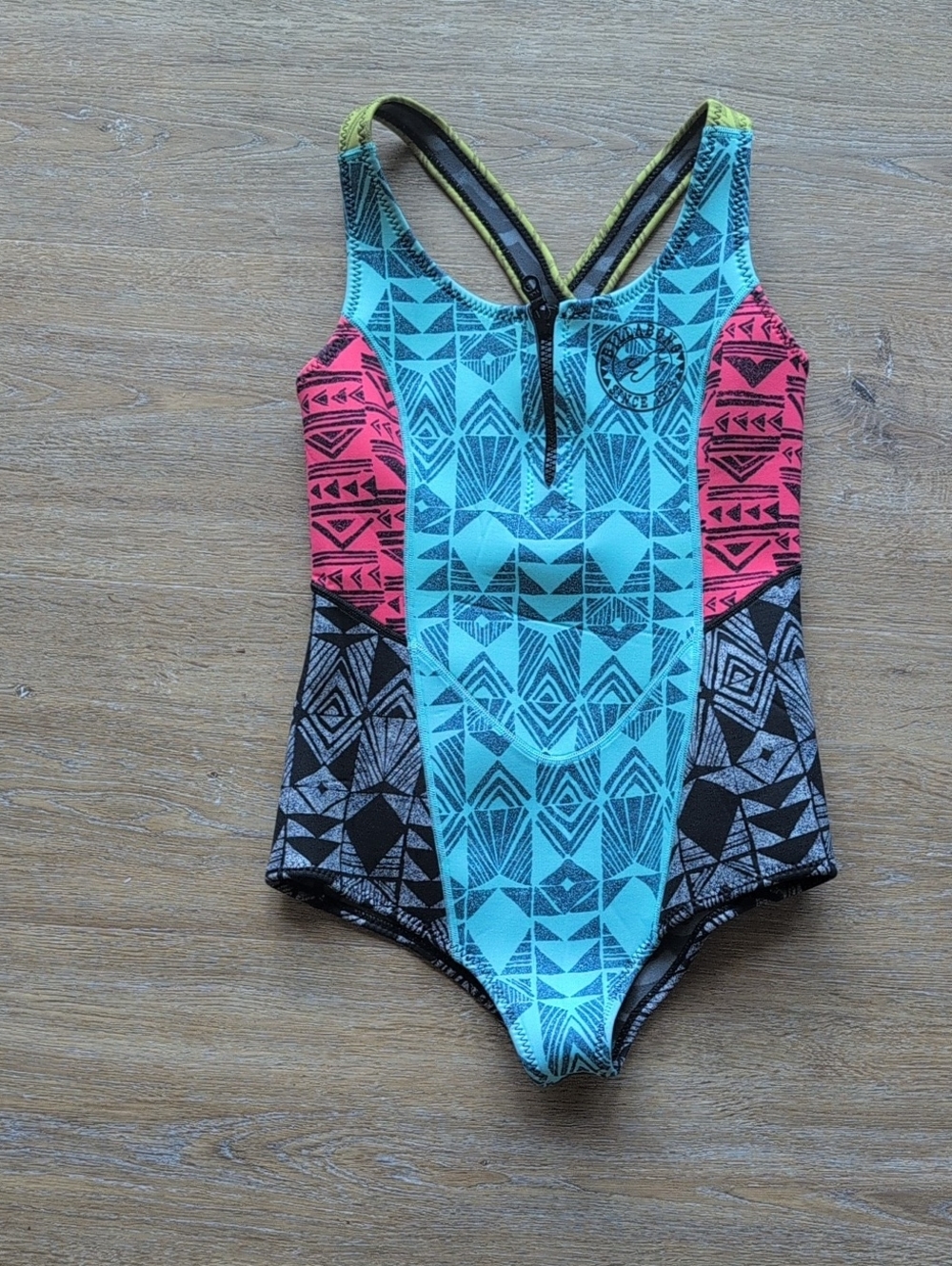 Billabong Open Back Neoprene Surf Suit, Size 4 - Picture 1 of 7